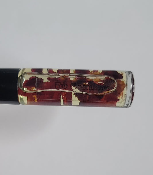 peppermint lip oil