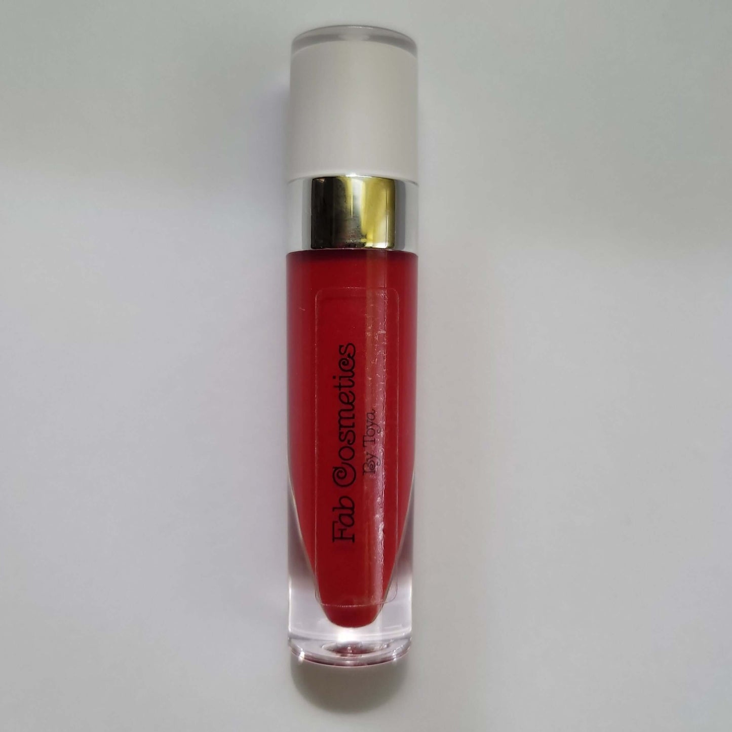 Crimson Flame red lip gloss for women