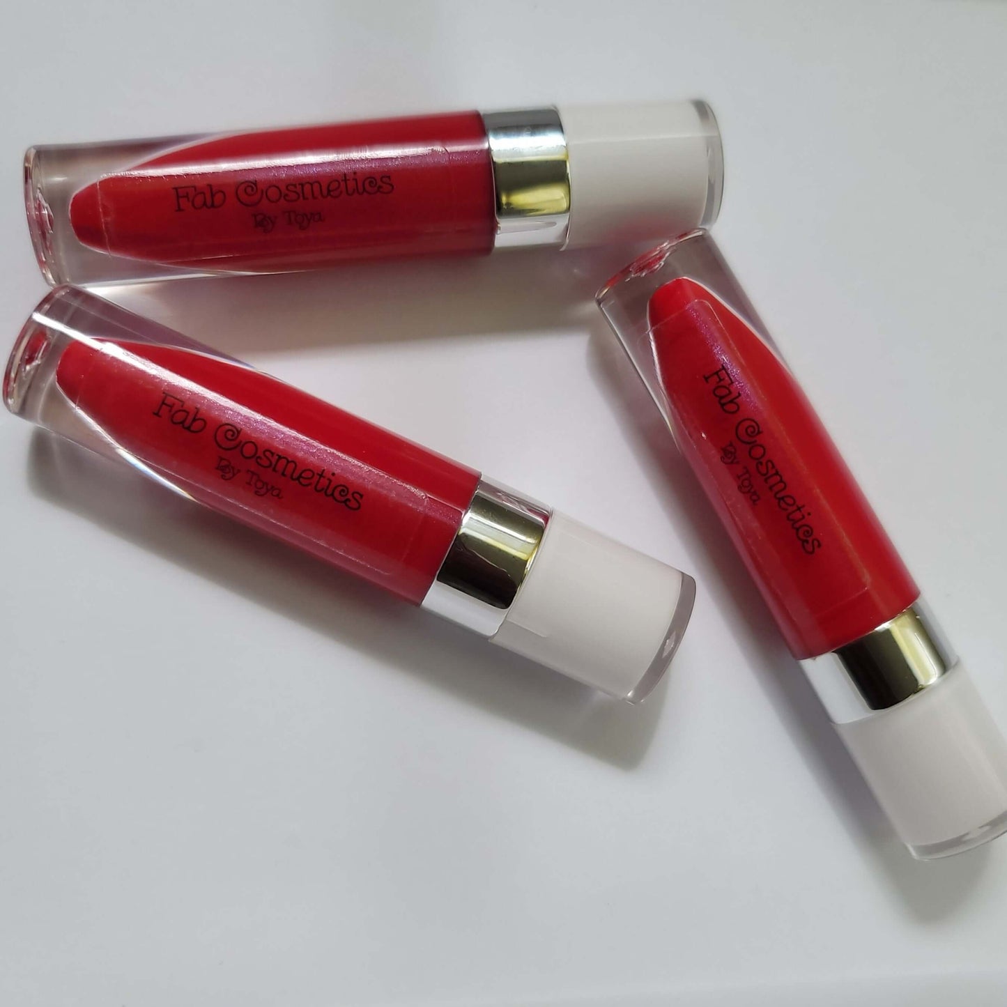 Crimson Flame red lip gloss for women